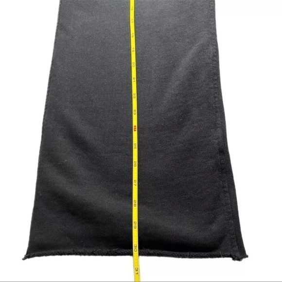 Everlane Puff Sleeve Organic Cotton Sweatshirt Dress Black Size XXS - Picture 10 of 12